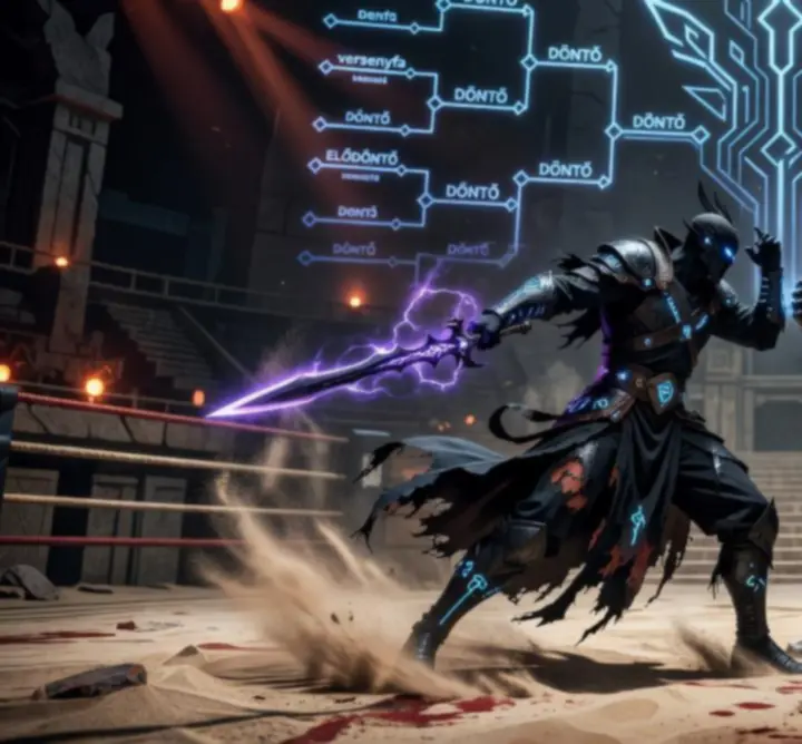 Intenzív tournament-bracket akció Shadow Fight 4: Arena stílusban